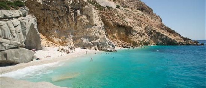 Ikaria Řecko - pláž Seycheles